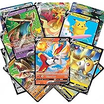 Pokemon Cards - 50 Card Assorted Lot with Guaranteed V Pokemon